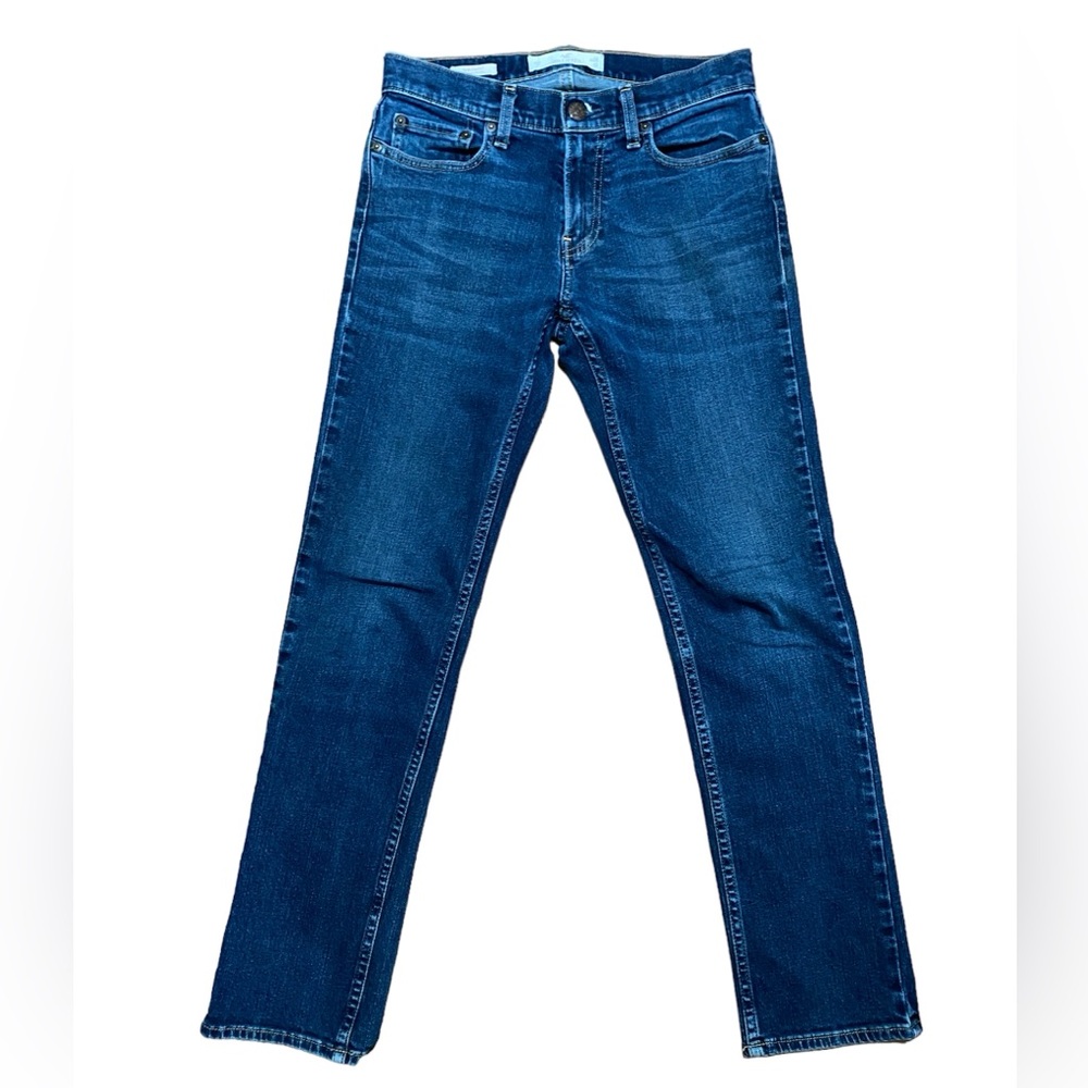 Hollister Epic Flex jeans Slim Straight size 29x32 dark blue wash - Picture 2 of 7